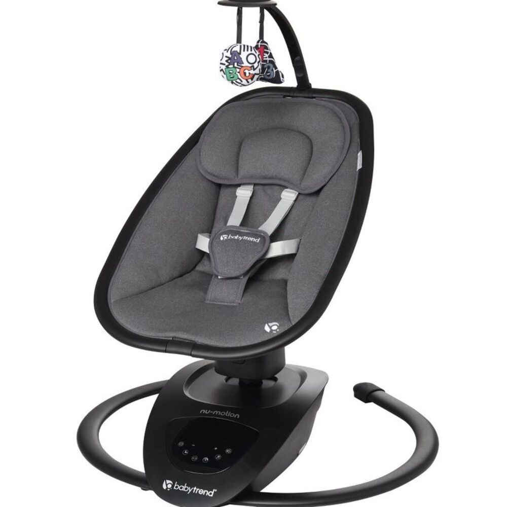 Baby Trend Nu-Motion Infinity Swing with Interactive Display - Midnight Black